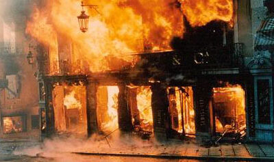O incêndio de Lisboa em 1988